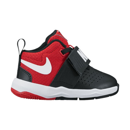 Nike Team Hustle D 8 (TD) "University" (004/black/white/university red)