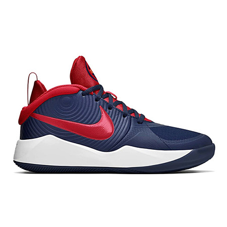 Nike Team Hustle D 9 (GS) "Midnight Navy Red"