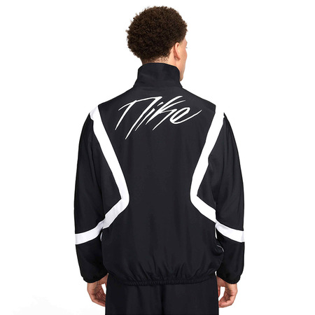 Nike Woven Icon Basketball Jacket "Black White"