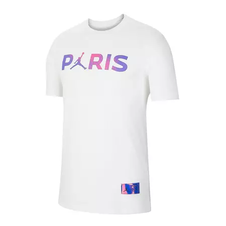 Paris Saint-Germain Wordmark Men's T-Shirt "White"