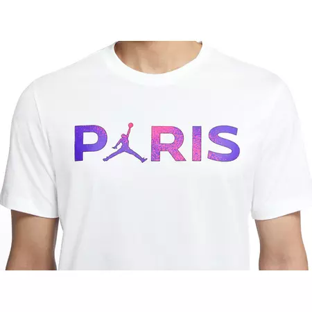 Paris Saint-Germain Wordmark Men's T-Shirt "White"