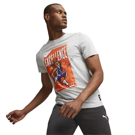 Puma Basketball Dylan SS Tee "Light Gray"