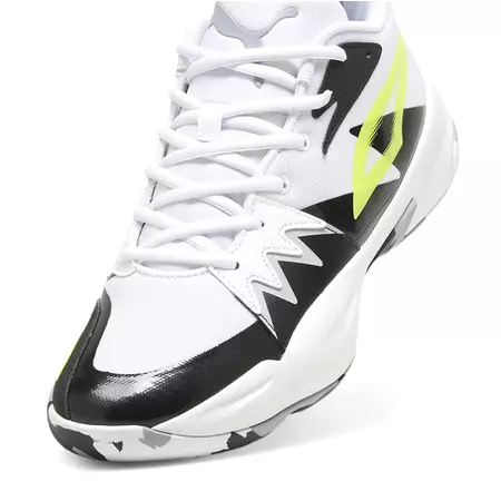 Puma Basketball Genetics "White Electric Lime"