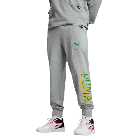 Puma Basketball Rival Rage Tech Pant "Medium Grey"