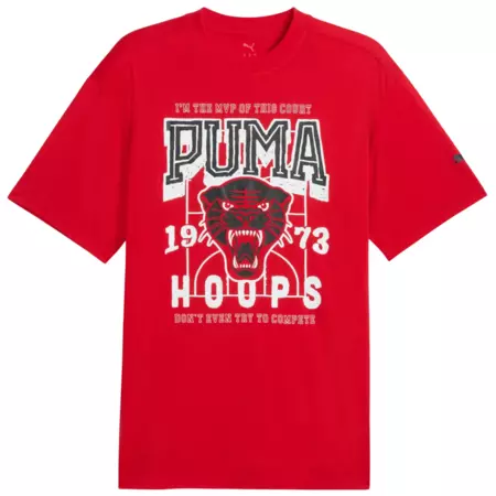 Puma Basketball Rival Rage Tee 4 "Red"