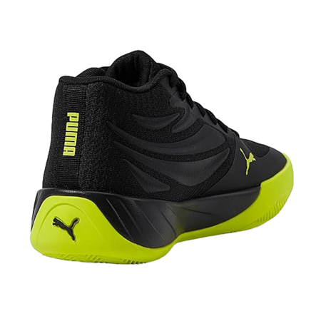 Puma Court Pro Jr. "Black Electric Lima"