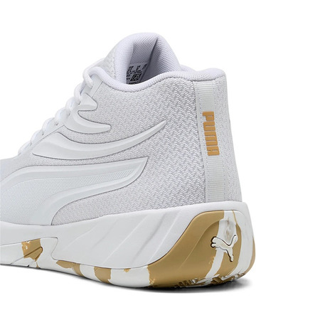 Puma Court Pro Marble Junior "White Matte Gold"