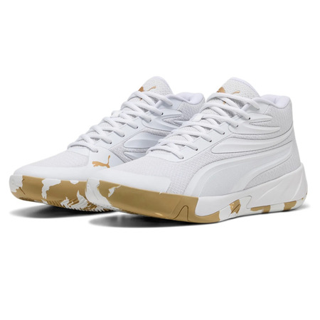 Puma Court Pro Marble "White Matte Gold"