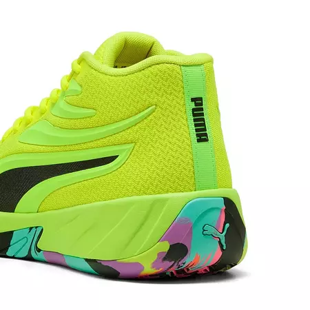 Puma Court Pro Marble "Yellow Alert-Green Glare"