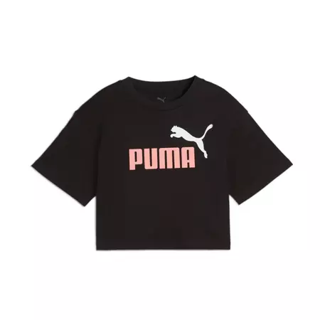 Puma ESS 2 COLOR No. 1 Logo Short Length Tee G "Black"