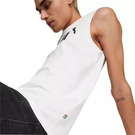 Puma ESS+ LOVE IS LOVE Sleeveless Tee "White"