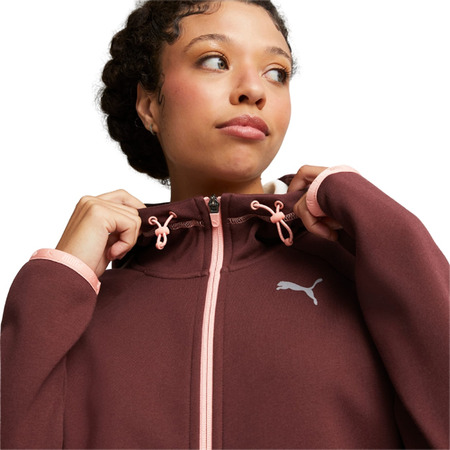 Puma Evostripe Full-Zip Hoodie (Aubergine)