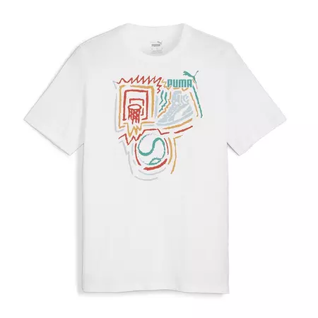 Puma GRAPHICS Year of Sports Tee "White"