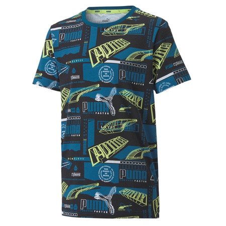 Puma Junior Alpha AOP Tee B