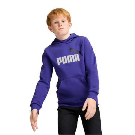 Puma Junior ESS+ 2 Col Big Logo Hoodie FL B "Lapis Lazuli"