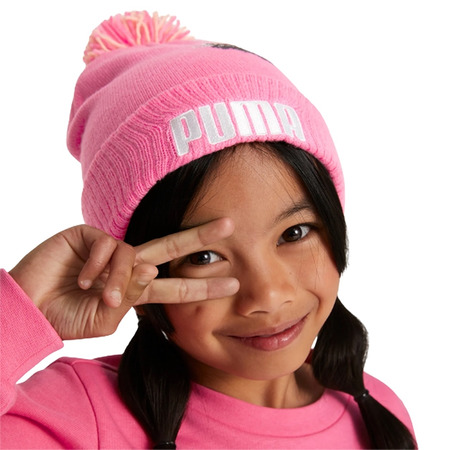 Puma Kids Small World POM Beanie (Pink)