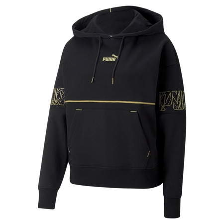 Puma Power Deco Glam Hoodie FL (Black)