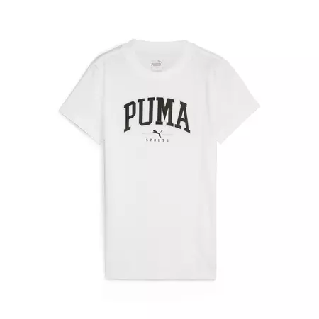 Puma SQUAD Graphic Tee "White-Black"