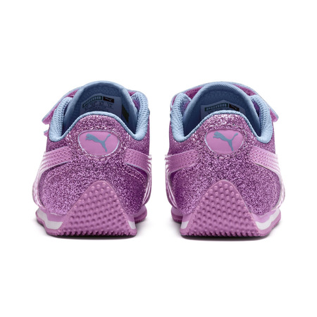 Puma Whirlwind Glitz V Kids Trainers (Orchid/CERULEAN)