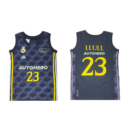 R. Madrid Camiseta Basket Niñ@ 2ª Equip 2023/24 # 23 LLULL #