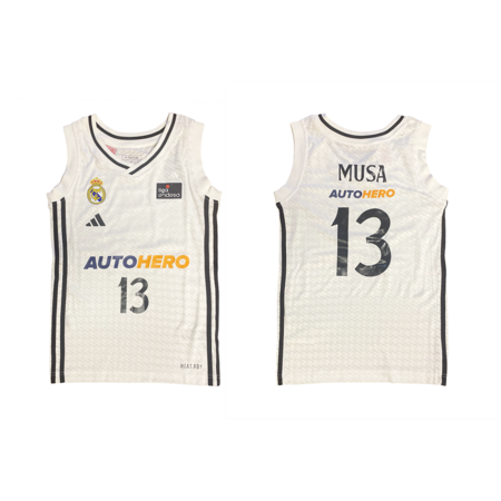 Real Madrid Camiseta Basket Niñ@ 1ª Equip 24/25 # 13 MUSA #