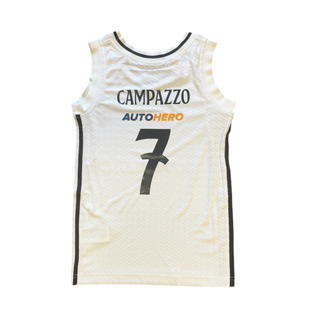 Real Madrid Camiseta Basket Niñ@ 1ª Equip 24/25 # 7 CAMPAZZO #