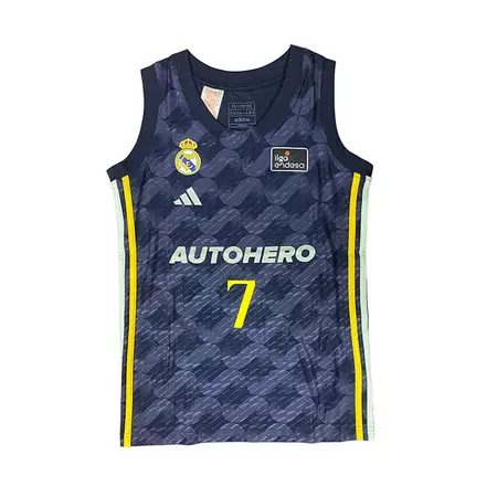 Real Madrid Camiseta Basket Niñ@ 2ª Equip 2023/24 # 7 CAMPAZZO #