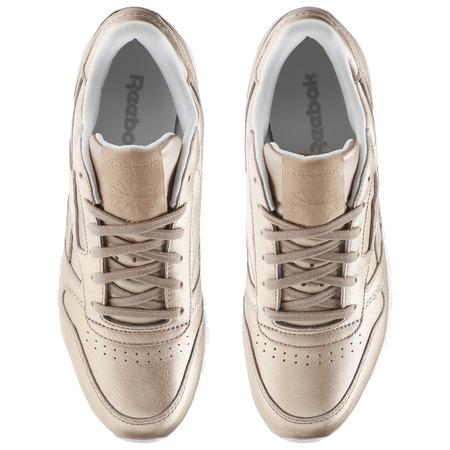 Reebok Classic Leather "Metallic Pearl" (Pearl Met / Peach / White)