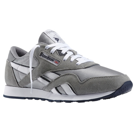 Reebok Classic Nylon ( Platinum / Jet Blue)