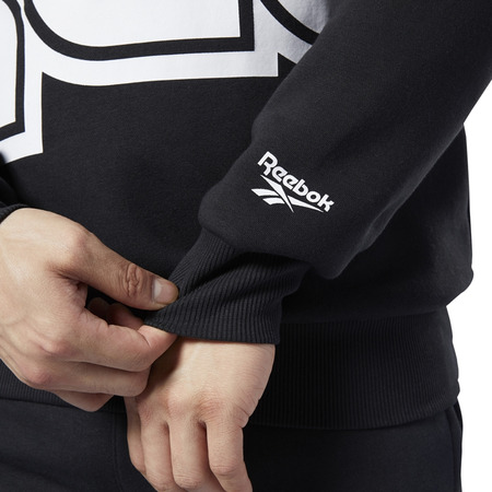 Reebok Classics International Red Button Sweatshirt