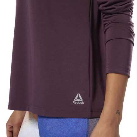 Reebok Dance Mesh Long Sleeve Top W