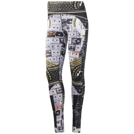 Reebok Lux Bold Baroque Print  Leggings Women´s (Black)