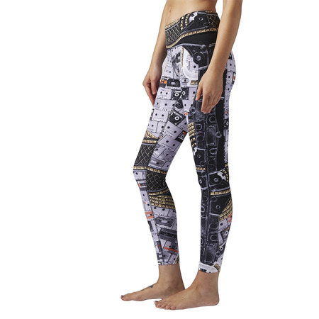 Reebok Lux Bold Baroque Print  Leggings Women´s (Black)