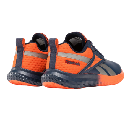 Reebok Running Kids' Rush Runner 5.0 Syn "Vector Navy-Pump Orange"