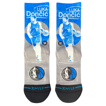 Stance Casual NBA Dallas Mavericks Luka Doncic Pasted Socks