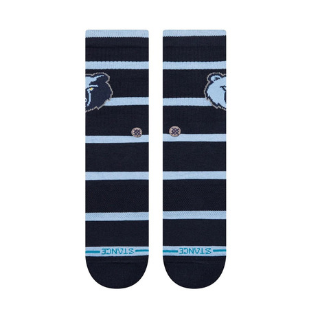 Stance Casual Prep Memphis Grizzlies Crew Socks