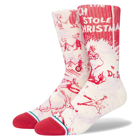 Stance Casual The Grinch Every Who Crew Sock