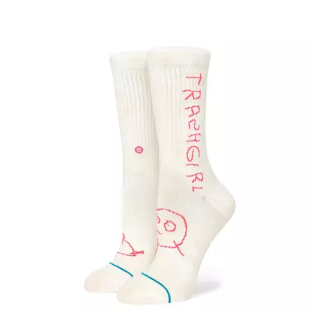 Stance Casual Trashgirl Crew Socks x Napkin Apocalypse