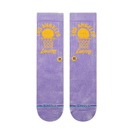 Stance Casual Vintage LA Lakers Crew Socks