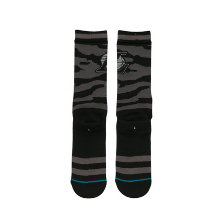 Stance NBA Hardwood Nightfall Lakers Socks