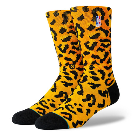 Stance NBA Logoman Leopard Socks