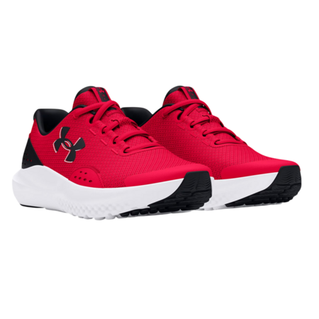 UA Boys' Grade School Surge 4 Running Shoes "Red"