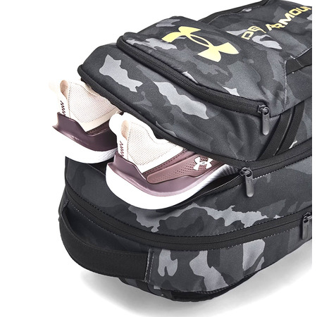 UA Hustle 6.0 Backpack "BlackGold"