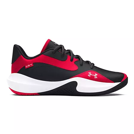 UA Lockdown 7 Low "Red Black"