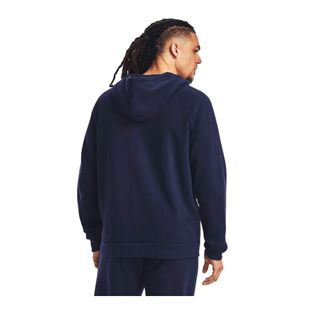 UA Rival Fleece FZ Hoodie "Midnight Navy"