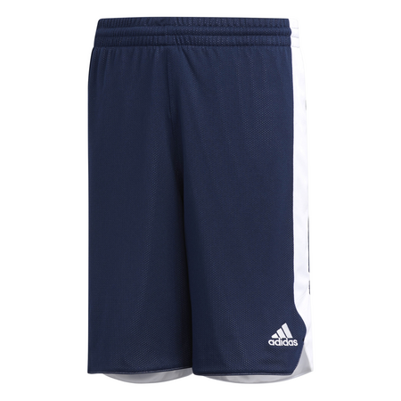 Adidas Youth Crazy Explosive Reversible Short (COLLEGIATE NAVY/WHITE)