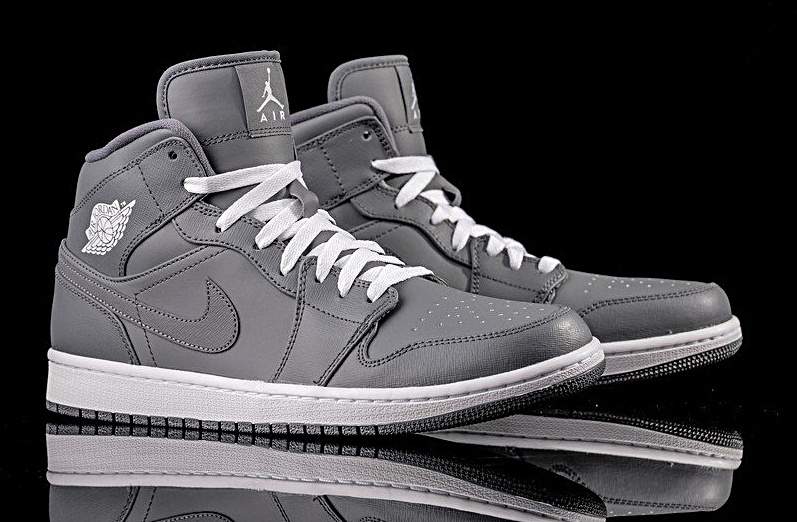 jordan 1 gris mid