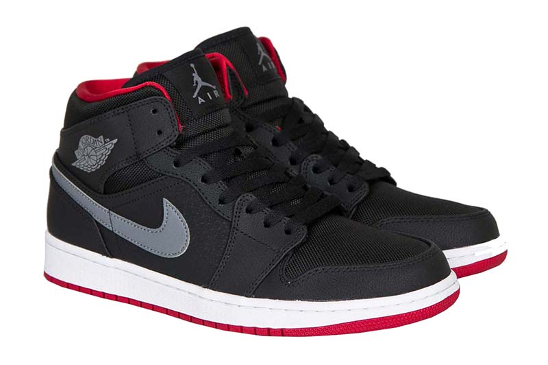 Jordan 1 best sale gris con negro