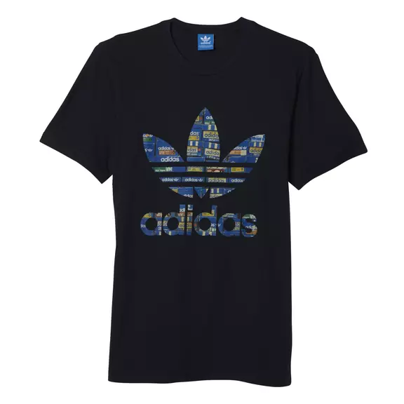 Adidas Originals Camiseta Box Trefoil (navy/multicolor)