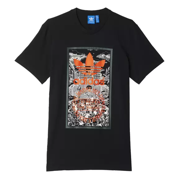 Adidas Originals Hand Drawn Basketball Tee (black)